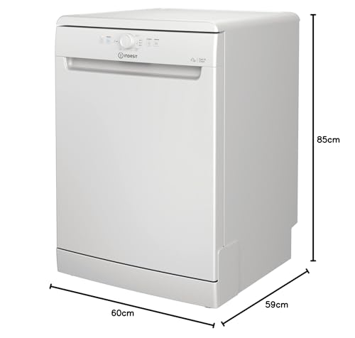 Indesit Push and Go D2F HK26 UK 14 Place Setting Dishwasher - White - Image 6