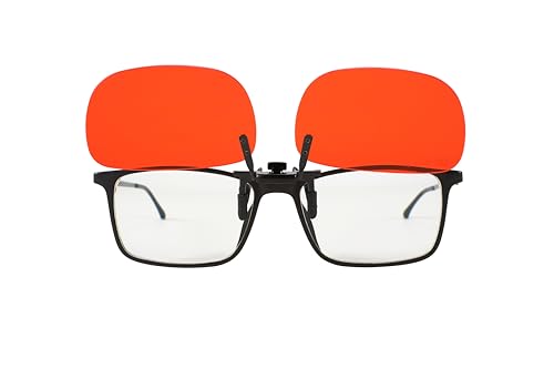 Image of Sleep ZM Blue Light Blocking & Light Sensitivity Clip On Glasses - 14 Lens Types for Comfort, Relaxation, Sleep & Relief