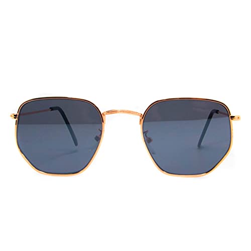 Óculos de sol Hexagonal Clássico Proteção UV400 Unissex Vazcon