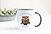 Yalocib Funny Raccoon Trash Fire Mug, The Horrors Persist But So Do I, Dumpster Fire Vibes, Gift for Friend or Coworker, 11oz Ceramic Coffee Mug/Tea Cup