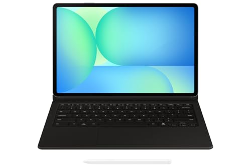 Image of Samsung Galaxy Tab S10 FE+ Book Cover Keyboard with AI Key, Black