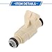 A ABSOPRO 1 Pcs No.0280155705/F6CEA5A Fuel Injector for Ford Escort 1997-2002 Car Engine Flow Match Fuel Nozzle