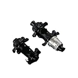 Ecdtyix GOLDIX R310 Road Bike Hub - Large Flange, Ultra-Light, Center-Lock, 24-Hole, 36T Ratchet Bicycle Hub(Black Road XDR)