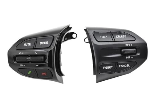 �X�e�A�����O�z�C�[���X�C�b�`�R���g���[�� �� + �E + ���C���[ �ɓK������ �N�� ���I 2018-2021 �X�e�A�����O�z�C�[���{�^���N���[�Y�R���g���[�������[�g Bluetooth �{�����[���Ԃ̃X�C�b�`(Model A-1SET)