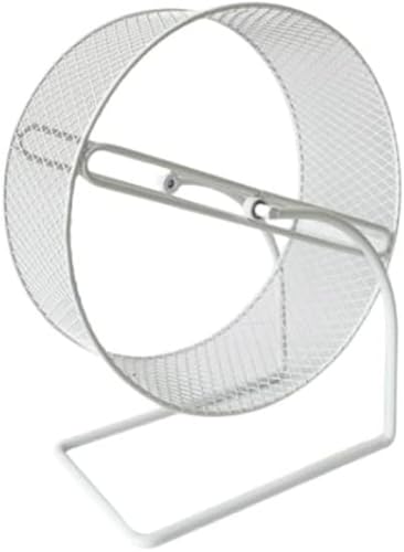 Rutexc 回し車、おもちゃ、小動物用静粛ランニングホイール、サイレントホイール、丈夫、安全、運動不足解消、ペットの健康管理や精神的な満足感向上に役立ちます。(直径20cm)お気軽にご購入ください。