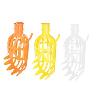 Jennytim 3er Obstpflücker Set Orange Gelb Weiß 2025072805