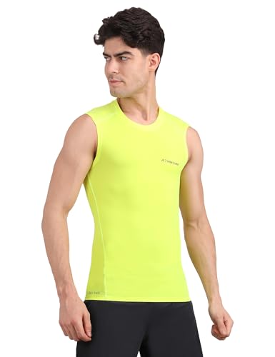 Image of Compression Vest Tank Body Shaper Without Sleeve for Men - Gym Shirt for Men Men Shapewear - Keep Dry Tight Skin Fit - Breathable Inner for Men Sports Wear Workout Gym Sports