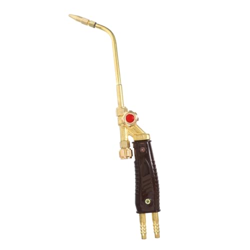 HOLIDYOYO Adjustable Turbo Torch Head for Soldering and Brazing High Temperature Propane Welding Tool for Plumbing Versatile for Various Applications