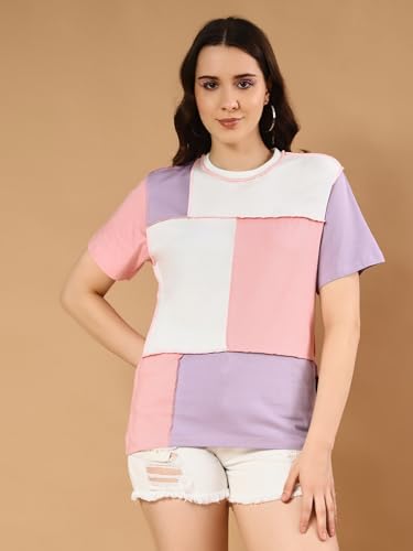 Image of THE DRY STATE Women Half Sleeves Cotton Tshirt