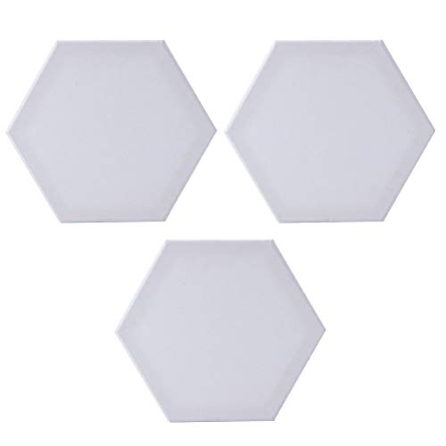 Tableros hexagonales Beavorty para evitar deformaciones al pintar óleo y témpera 2