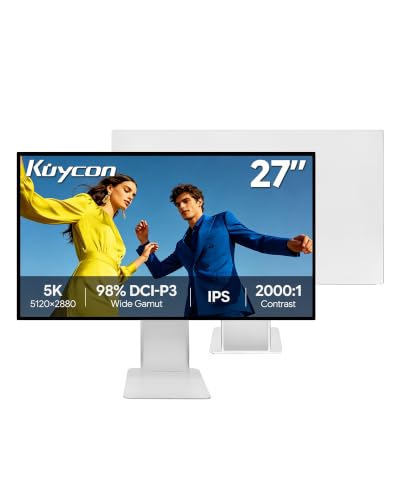 Image of G27X-SE 27'' UHD 5K (5120 x 2880) Glossy Monitor, IPS Panel, 10-Bit Color, 99% sRGB, 98% DCI-P3, 75Hz, 218PPI, HDR, 2000:1, Eye Care