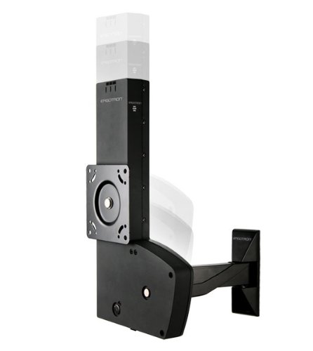 61-128-085 Glide VHD Flat Panel Wall Mount for 27 inch LCD Plasma TV,Black