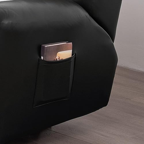 Housse de fauteuil inclinable électrique 3 places en cuir PU imperméable - 8