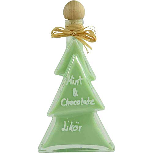 Mint & Chocolate Liqueur Tanne Pefferminz-Likör Vegetarisch BARRIQUE-Handabfüllungen Liköre Frankreich 200ml-Fl