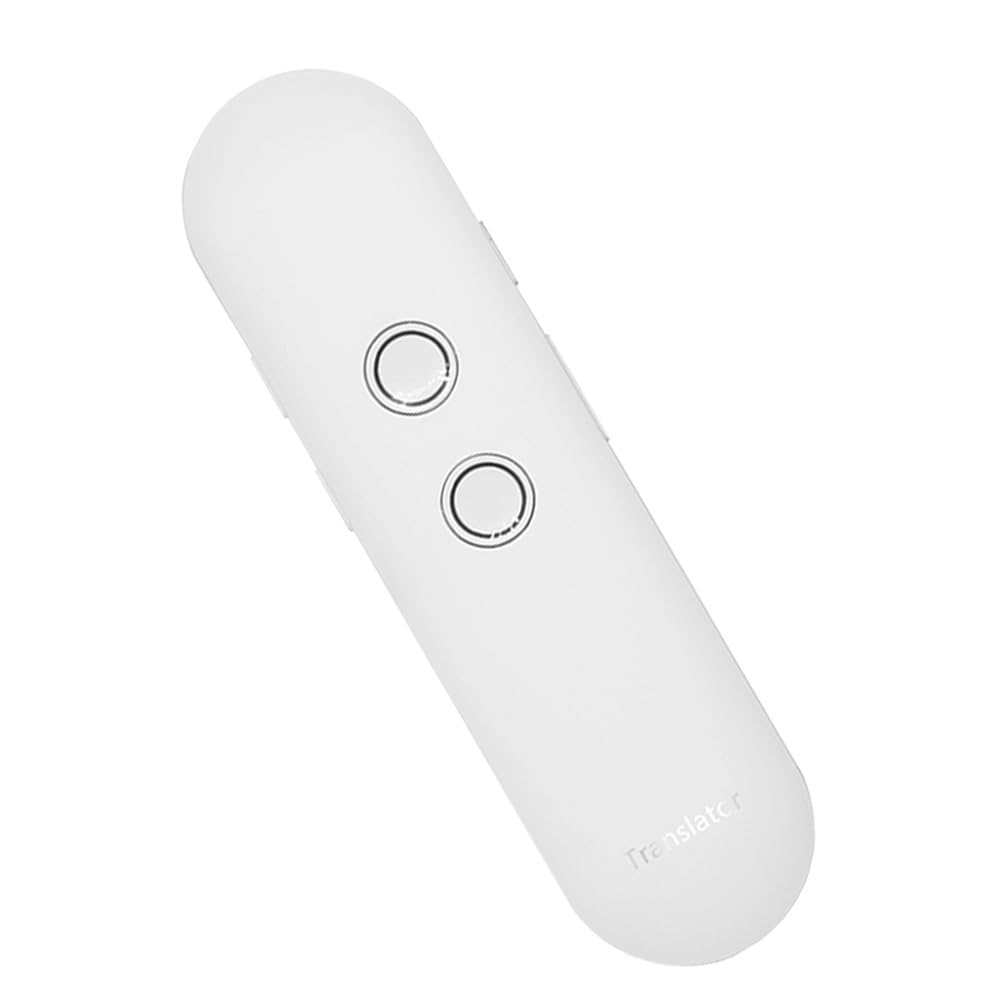Traducteur de langage vocal instantané 40 langues bluetooth blanc bidirectionnel - 8