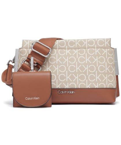 Calvin Klein Bianca Triple Compartment Crossbody
