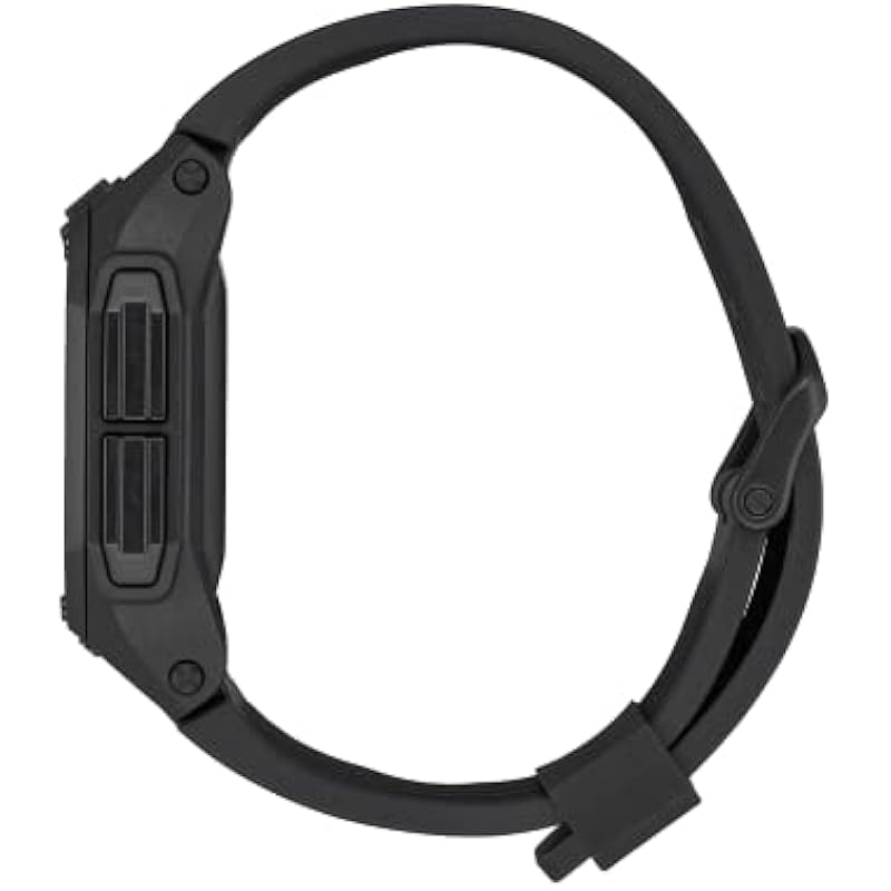 NIXON Regulus A1180 - 100m Water Resistant Mens Digital Sport Watch (46mm Watch Face, 29mm-24mm Pu/Rubber/Silicone Band) Black 상세이미지 2
