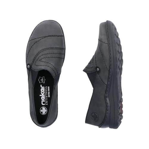 Rieker Damen 48961 Slipper Grau 39 – Ansicht 8