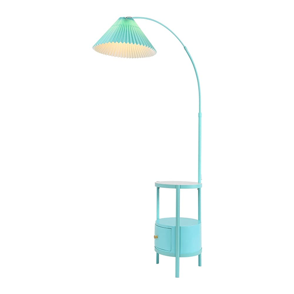 Lámpara de pie LED para escritorio, mesita de noche, luz de noche con cargador inalámbrico, puerto de carga USB, soporte para teléfono móvil, escritorio de oficina regulable, control táctil ajustable,