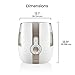 Homedics Ultrasonic Humidifier – Cool Mist Humidifier for Large Rooms with Clean Tank Technology – 1.4 Gallon Portable Air Humidifier for Bedroom or Nursery, 65 Hours of Runtime, White