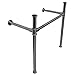 Kingston Brass VPB13681 Fauceture Console Sink Legs, Polished Chrome