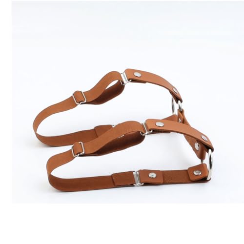 Women Adjustable Elastice Leather Leg Garter Belt Thigh Ring Garter2