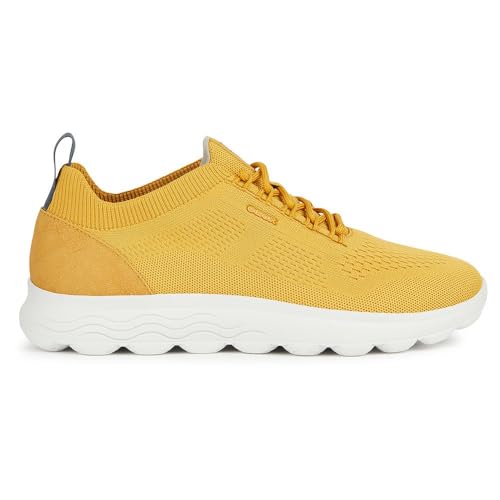 Geox U Spherica A, Zapatillas para Hombre, Amarillo (Yellow), 42 EU