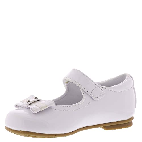 Girl's Lil Hilary (Toddler/Little Kid) White Patent 11 Little Kid M4