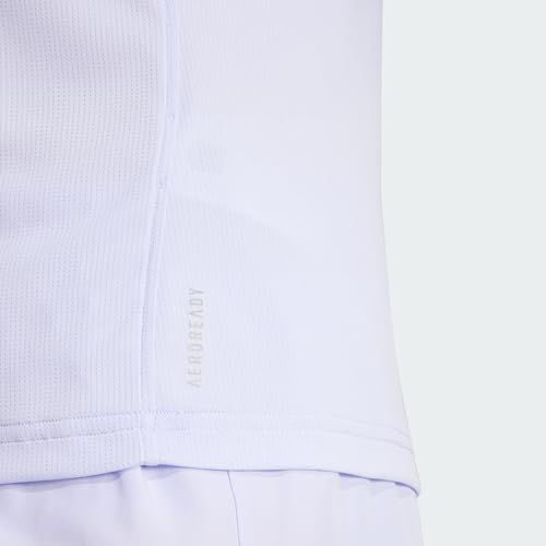 Image of adidas Women's Polyester Geometric Regular Fit T-Shirt
