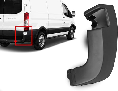 MJD Auto Parts REPLACEMENT FOR FORD TRANSIT 2015-2024 REAR BUMPER CORNER COVER TRIM 150 250 350 (RIGHT PASSENGER SIDE)