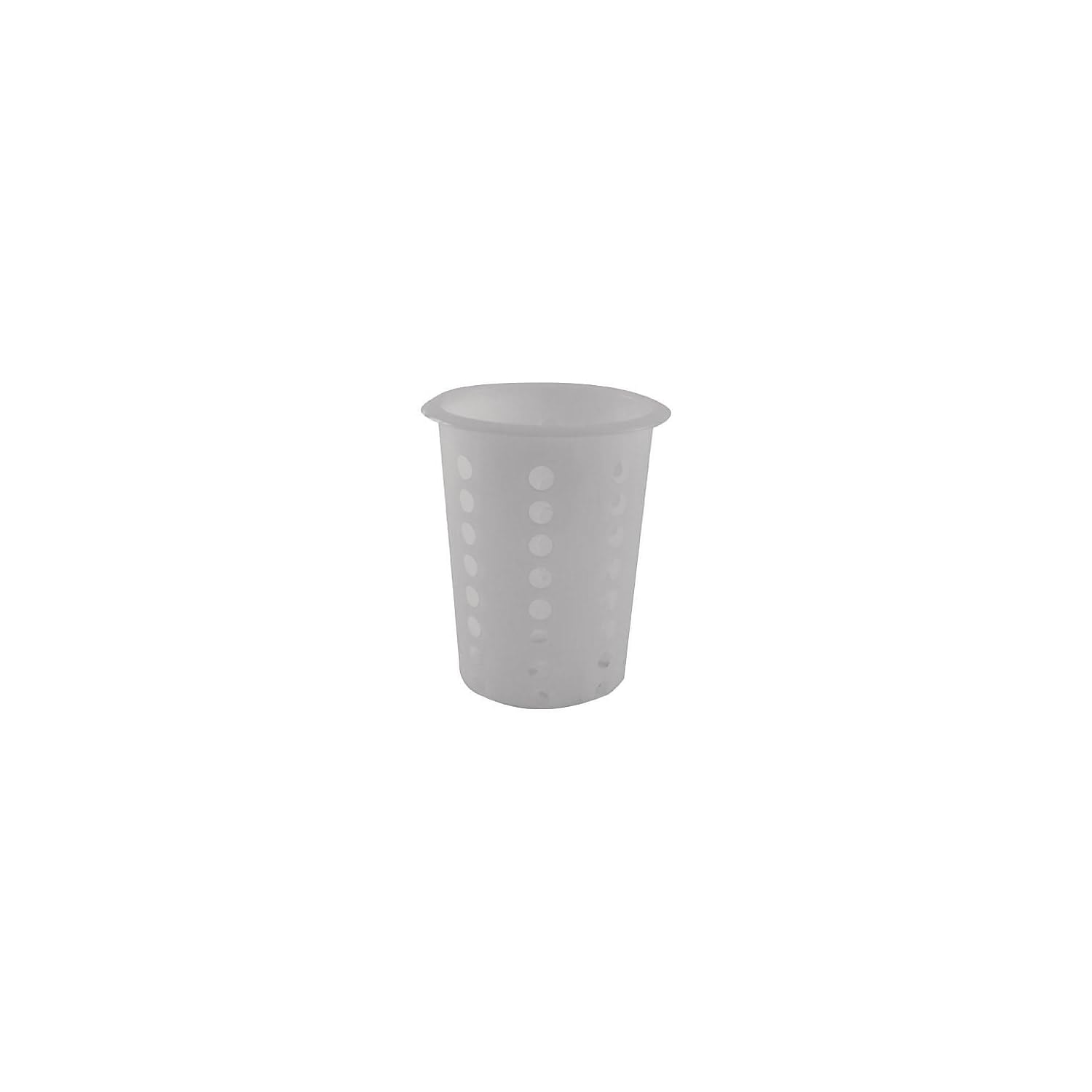 Winco Flatware Cylinder, Plastic White Medium