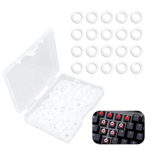 200 Anneaux En Silicone O-Ring Pour Clavier Mécanique – Amortisseurs De Touche Anti-bruit, Joints De Remplacement Flexibles, Idéal Pour Gamers, Bureautique, DIY