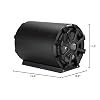 KICKER 46CWTB84 TB8 8-inch Loaded Weather-Proof Subwoofer Enclosure w/Passive Radiator - 4-Ohm, 300 Watt