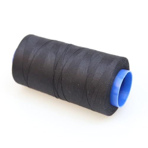 Hilo para tejer negro para accesorios de peluca miniatura 3