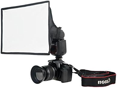 8”×12”(20×30cm) Flash Diffuser Light Softbox for Canon, Yongnuo and Nikon Speedlight