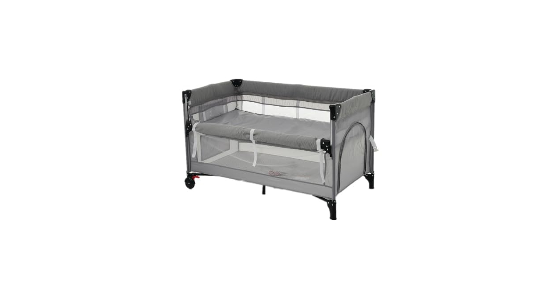 BTM ベビーベッド ベビーサークル 折りたたみ 添い寝ベッド ダークグレー Amazon.co.jp: BTM ベビーベッド ベビーサークル 折りたたみ