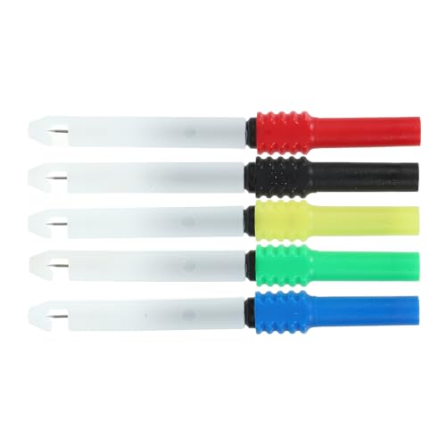 LIGIGWASH �}���`���[�^�[���o�v���[�u�s�� 5�{�Z�b�g 4mm�v���O�Ή� �ɍ�07mm�j �����ԉ�H�e�X�^�[�p �z�������h�~�o�b�N�v���[�u �d�C�����c