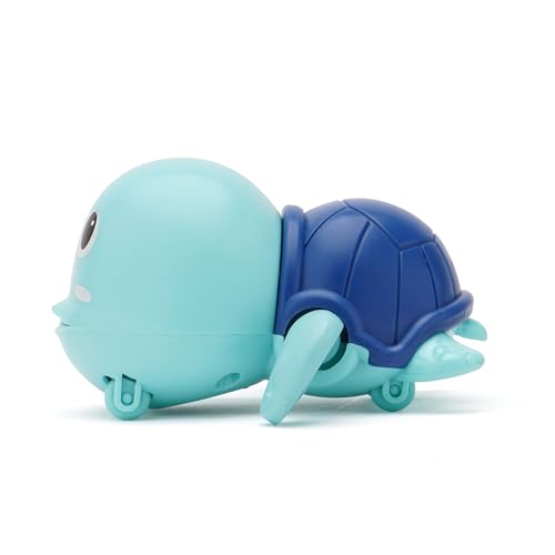 Image of Swimming Turtle Bath Toy for Kids | Floating Water Toy with Moving Action | Colorful Turtle Toy for Bath Time, Pool Play & Water Fun for Toddlers Blue Colour