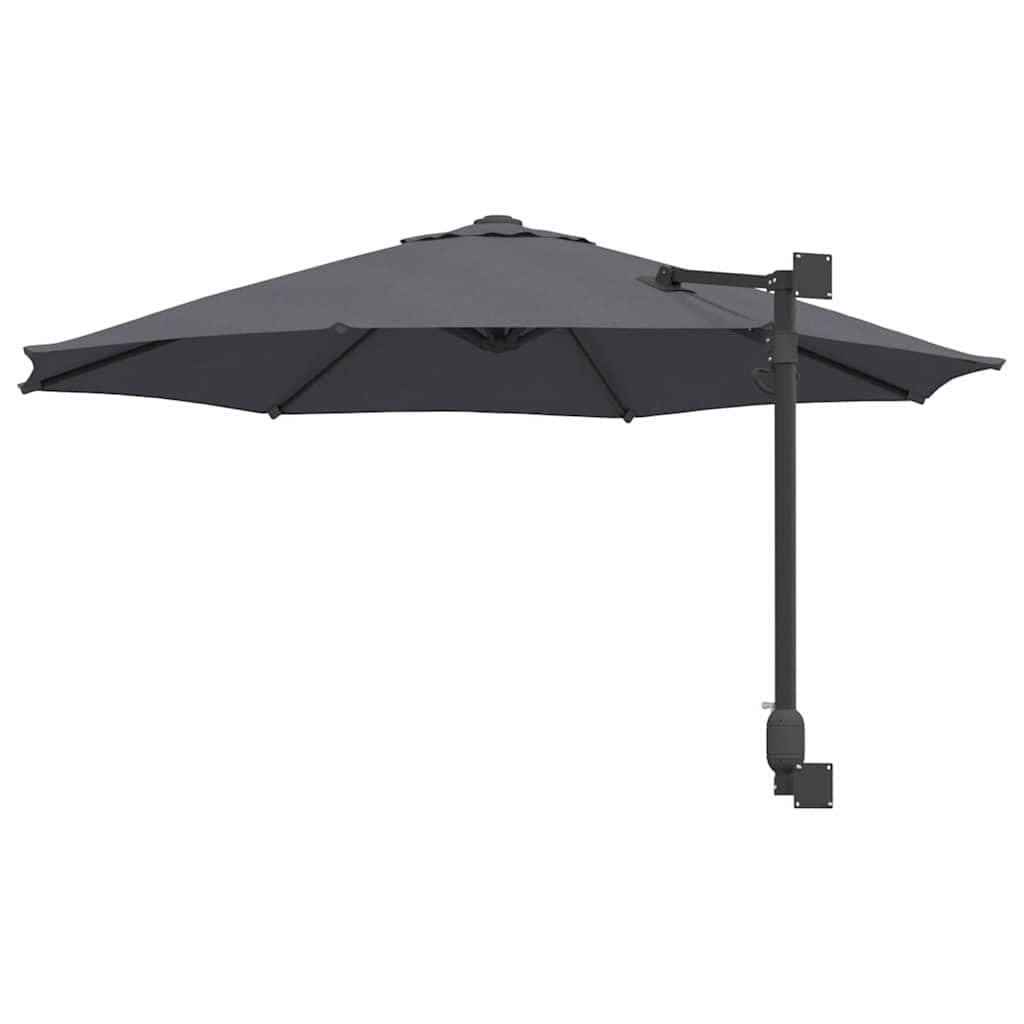 Parasol ogrodowy, piaskowy x poliester i stal, z funkcją przechylania, ochrona przed wiatrem, markiza boczna wysuwana, na taras, ochrona prywatności, balkon, ochrona przed słońcem, trwały