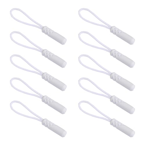 Qsvbeeqj Paquete de 10 Cremalleras Portátiles Tirar Cables Coloridos Cremalleras Desmontables Deslizadores Camino Cable Esencial Deportes Cremalleras Tir