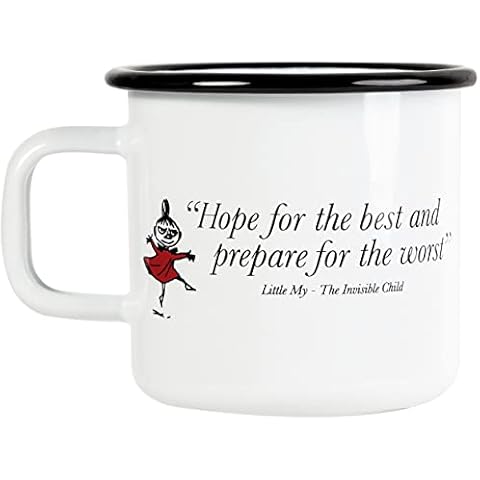Moomin Makia Enamel Mug Little My 0.37 L Muurla Cover