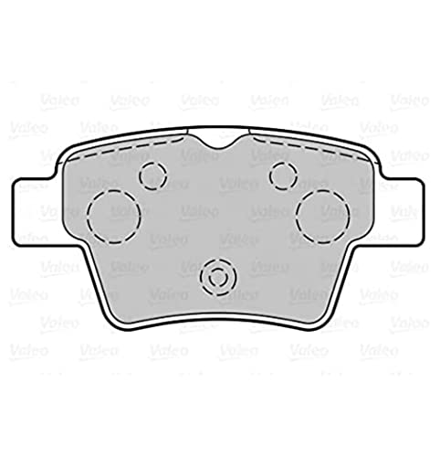 VALEO 301702, Kit pastiglie freno Freno di