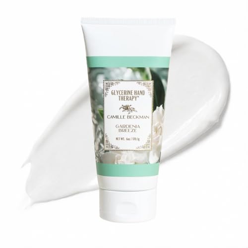 Camille Beckman Glycerine Hand Therapy Cream, Gardenia Breeze, 6 oz