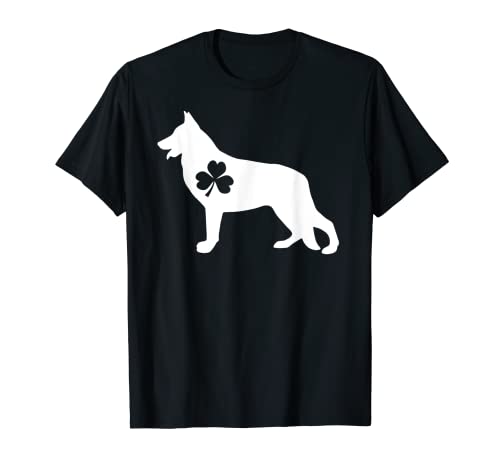 T-shirt Berger allemand Leprechaun - Cadeau pour chien de la Saint-Patrick T-Shirt