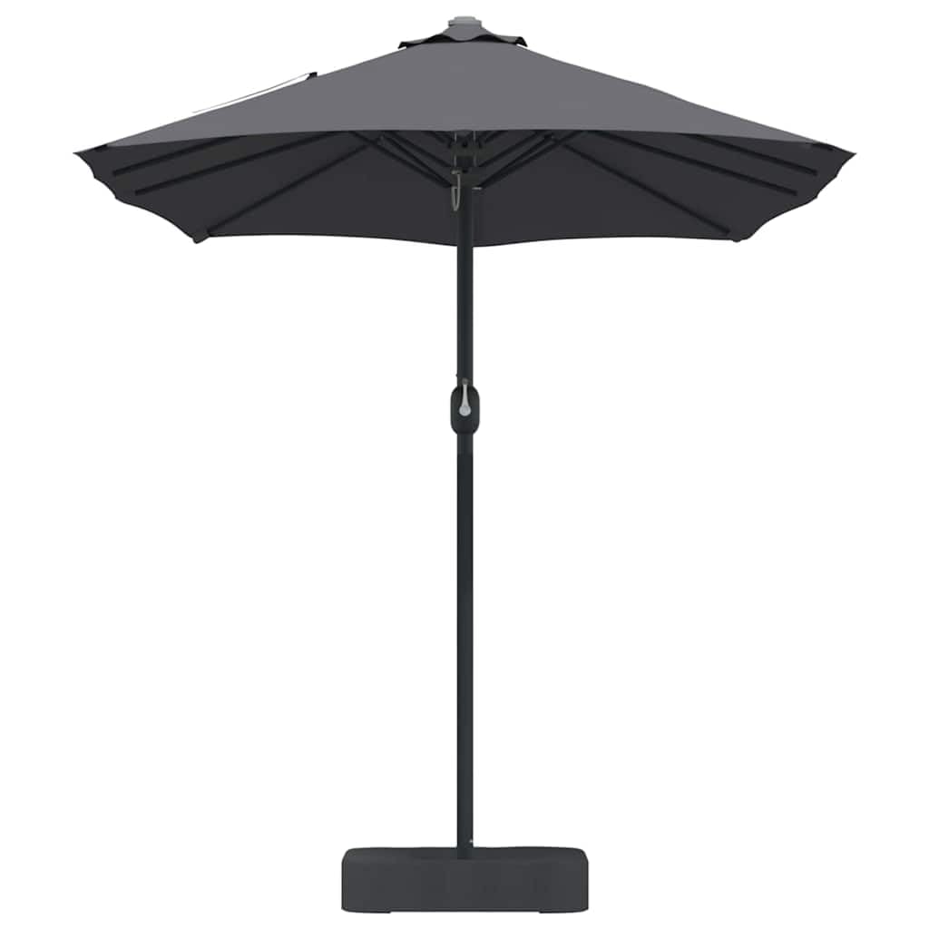 Parasol ogrodowy piaskowy 385 x 209 x 244 cm
