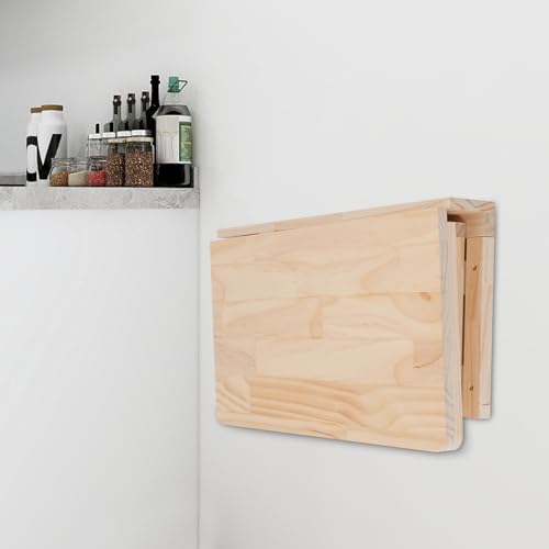 Table pliante murale compacte pour aménager un studio ou garage étroit