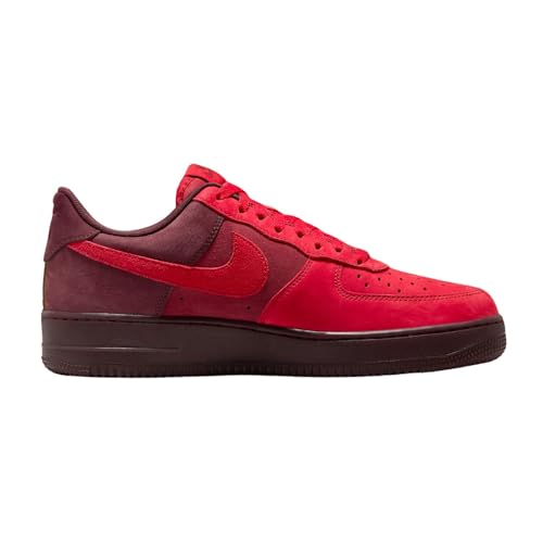 Image of Nike FZ4033-657 Air Force 1 '07 Mens Lifestyle Shoe - Gym Red /Team Red