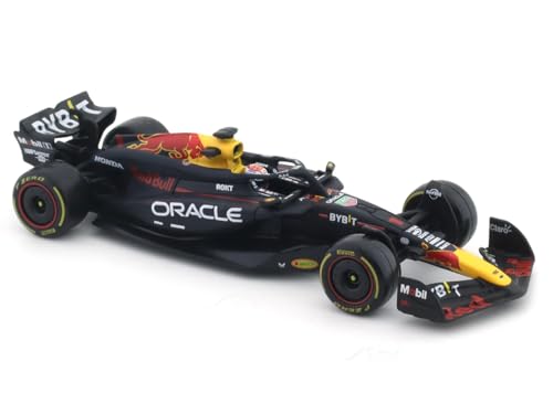 Image of Bburago 1:43 Red Bull RB20 F1 Die‑Cast Car - Max Verstappen Replica, Formula 1 Collectible, Miniature Racing Model, F1 Fan Gift & Motorsport Display