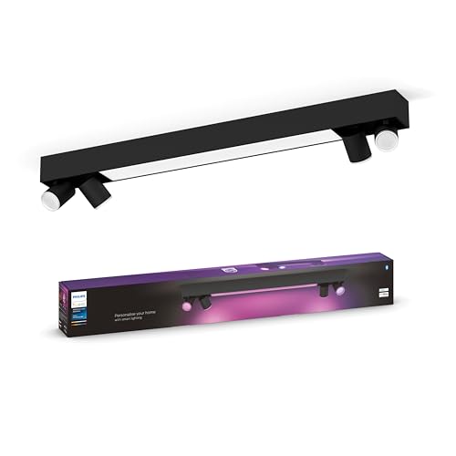 Philips Hue Centris 4er Spotleuchte, Innenbeleuchtung, Schwarz – Ansicht 1