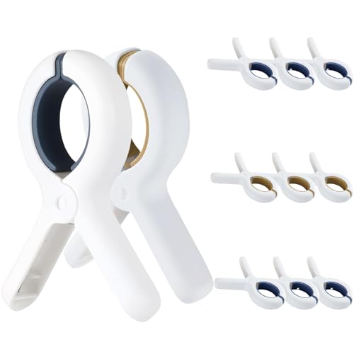 Pinzas Fuertes para Toallas de Baño y Playa - 9 Piezas a Prueba de Viento